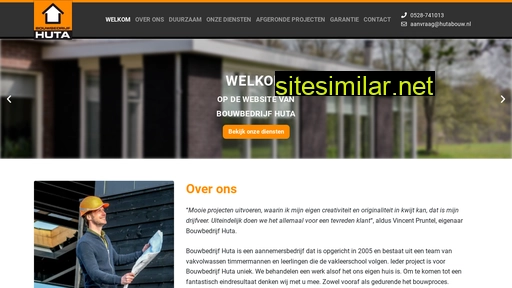bouwbedrijfhuta.nl alternative sites