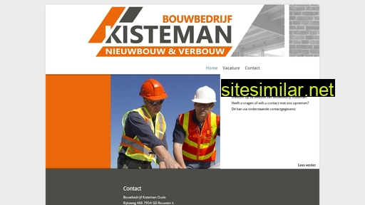 bouwbedrijfkisteman.nl alternative sites