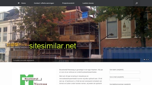 bouwbedrijfnieswaag.nl alternative sites
