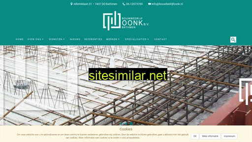 bouwbedrijfoonk.nl alternative sites