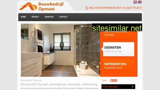 bouwbedrijfopmaat.nl alternative sites