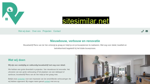 bouwbedrijfrensvandeven.nl alternative sites