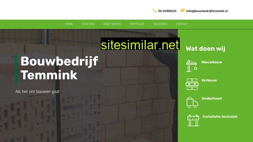 bouwbedrijftemmink.nl alternative sites