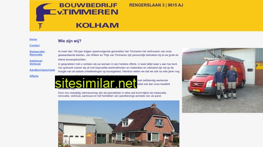 bouwbedrijfvantimmerenkolham.nl alternative sites