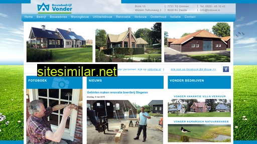 bouwbedrijfvonder.nl alternative sites