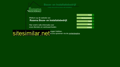 bouweninstallatiebedrijfrozema.nl alternative sites