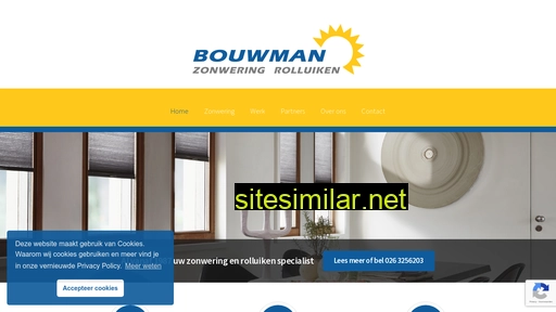 Bouwman-zonwering similar sites