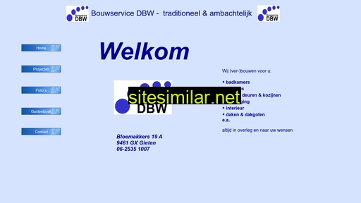 bouwservicedbw.nl alternative sites