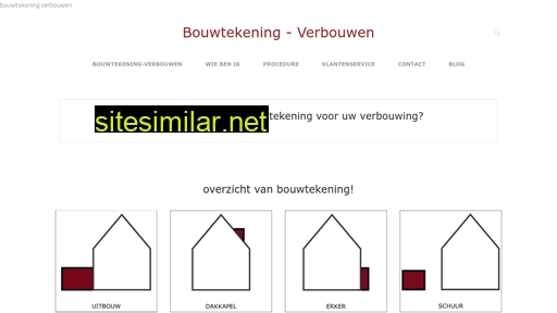 bouwtekening-verbouwen.nl alternative sites