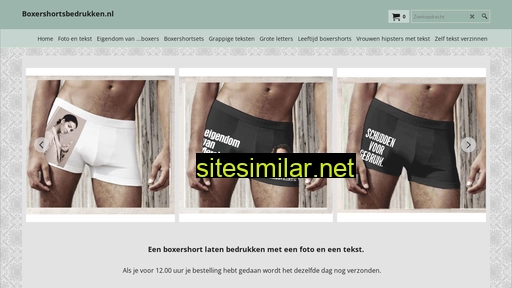 boxershortsbedrukken.nl alternative sites