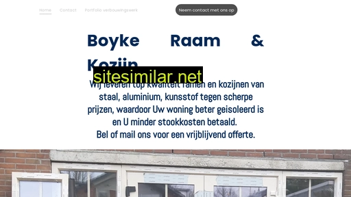 boykeraamkozijn.nl alternative sites