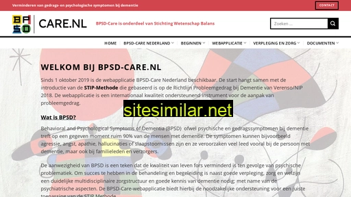 bpsdcare.nl alternative sites