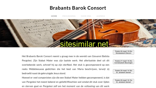 Brabantsbarokconsort similar sites