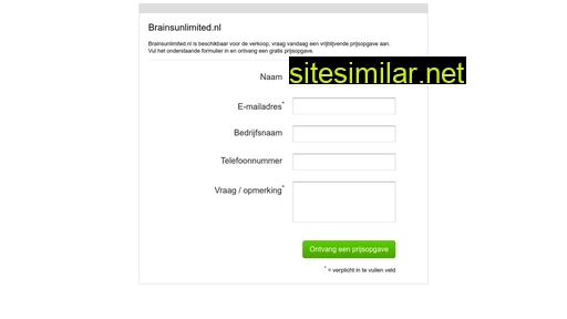 brainsunlimited.nl alternative sites