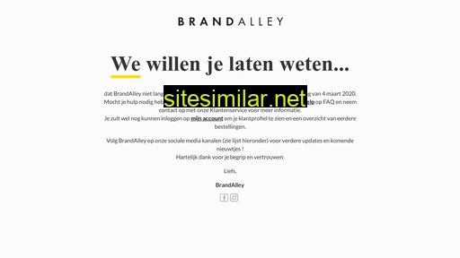 brandalley.co.nl alternative sites
