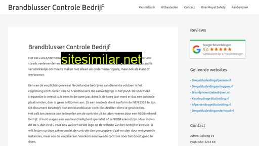 brandblussercontrolebedrijf.nl alternative sites