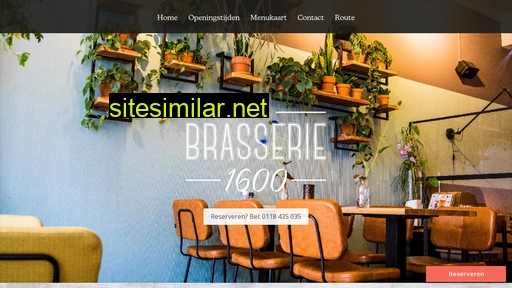 brasserie1600.nl alternative sites