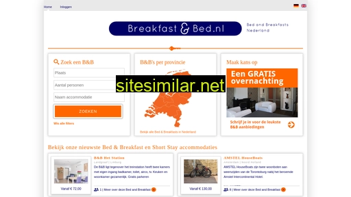 breakfastandbed.nl alternative sites