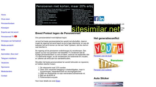 breedprotesttegendepensioenroof.nl alternative sites