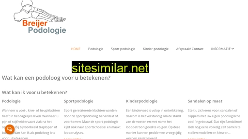 breijerpodologie.nl alternative sites