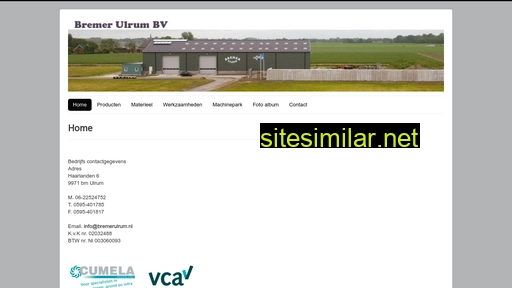 bremerulrum.nl alternative sites