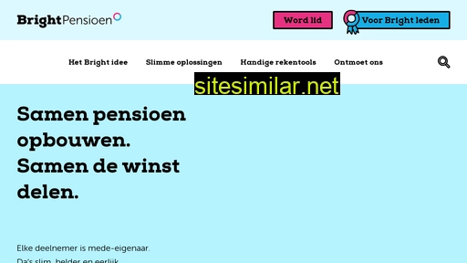 brightpensioen.nl alternative sites