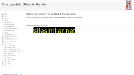 bridgeclubsteedsverder.nl alternative sites