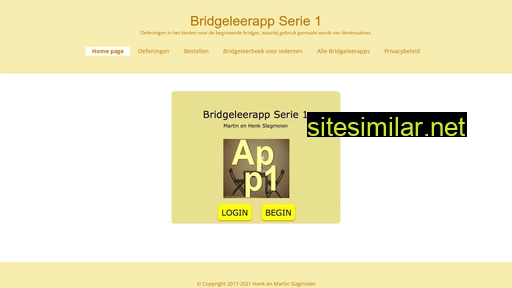 bridgeleerapp.nl alternative sites