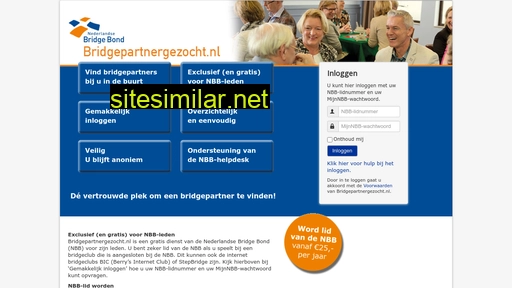 bridgepartnergezocht.nl alternative sites