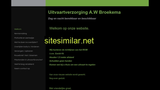 broekema-uitvaart.nl alternative sites