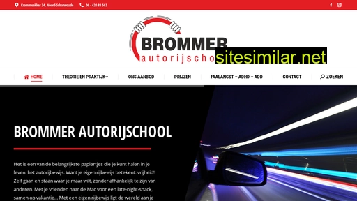 brommer-autorijschool.nl alternative sites
