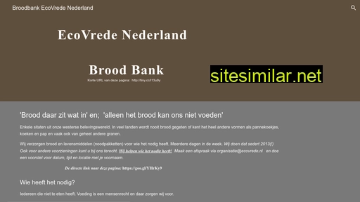 broodbank.nl alternative sites