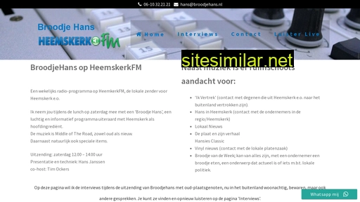 broodjehans.nl alternative sites