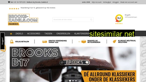 brooks-zadels.nl alternative sites