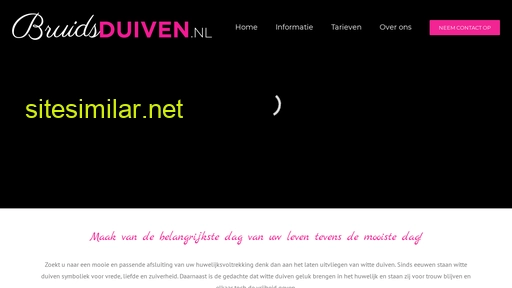 bruidsduiven.nl alternative sites