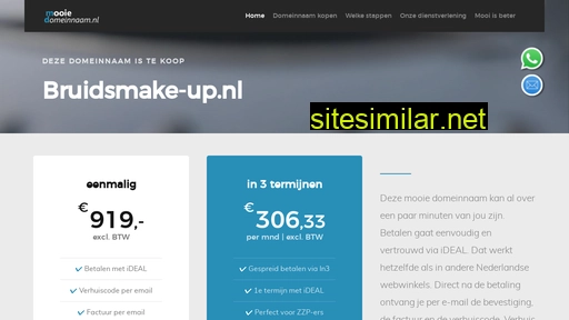 bruidsmake-up.nl alternative sites