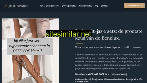 bruidsmoederjurk.nl alternative sites