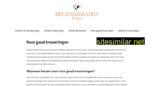 bruidssieradenwinkel.nl alternative sites