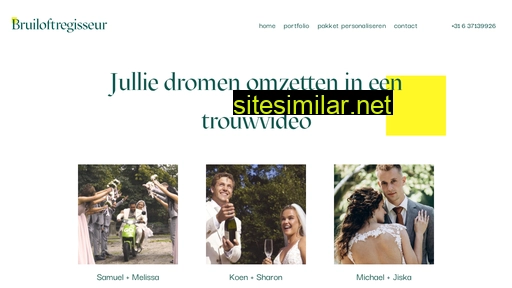 bruiloftregisseur.nl alternative sites