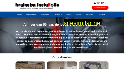 bruins-installatie.nl alternative sites