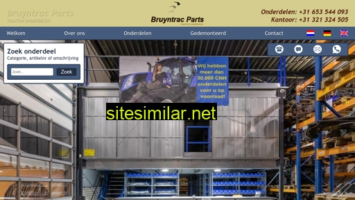 bruyntracparts.nl alternative sites