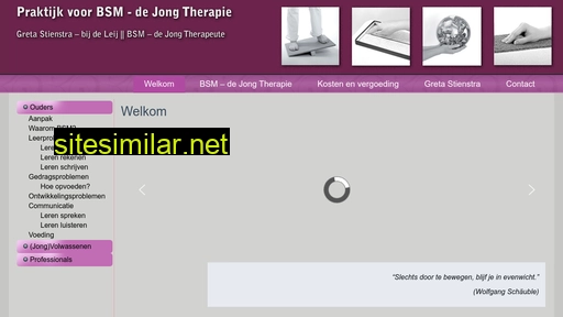 bsmdejongtherapie.nl alternative sites