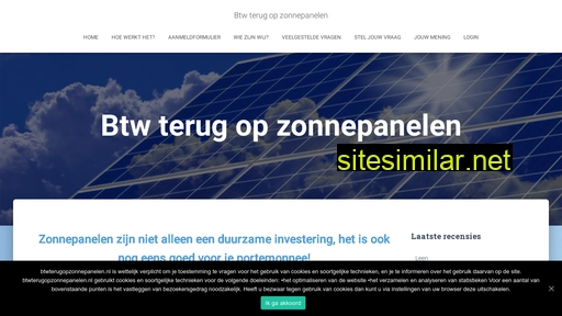 btwterugopzonnepanelen.nl alternative sites