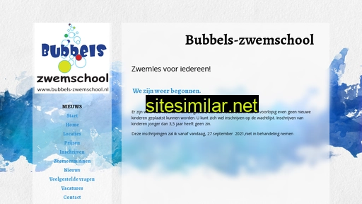bubbels-zwemschool.nl alternative sites