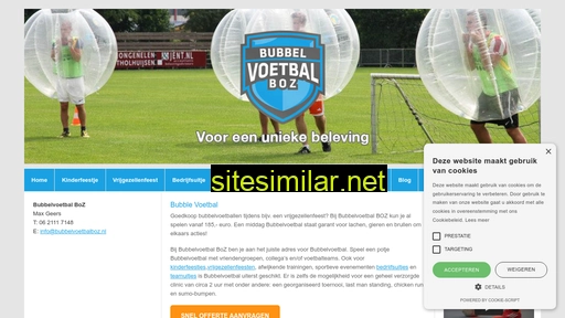 bubbelvoetbalboz.nl alternative sites