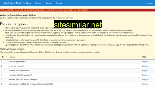 budgetbeheermartindegroot.nl alternative sites