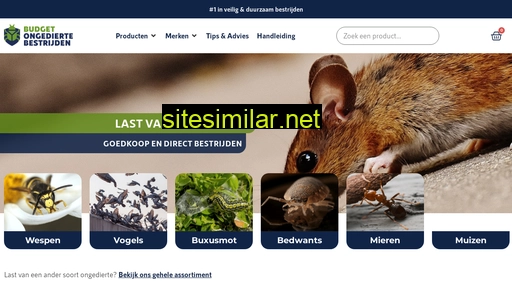 budgetongediertebestrijden.nl alternative sites