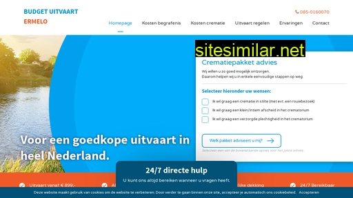 budgetuitvaartermelo.nl alternative sites