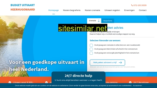 budgetuitvaartheerhugowaard.nl alternative sites