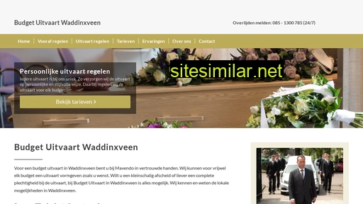 budgetuitvaartwaddinxveen.nl alternative sites